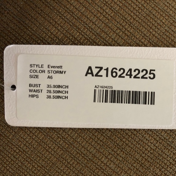 Azazie Everett Bridesmaid Dress - Stormy - Picture 5 of 5